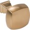 Jeffrey Alexander 1-1/8" Overall Length Satin Bronze Square Audrey Cabinet Knob 278SBZ - alternate 6